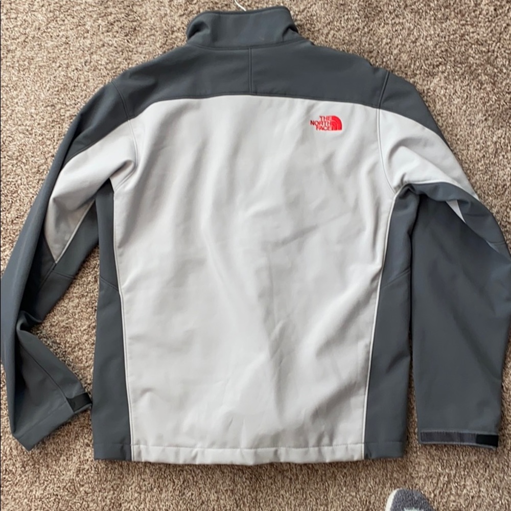 The Northface 2 Toned Soft Shell Bionic Jacket Xl - image 4